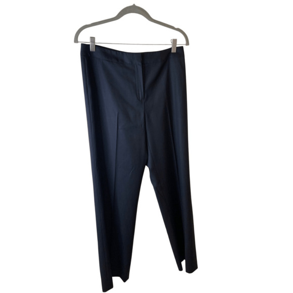 Lafayette 148 Suit Pants Blazer Navy Wool - Picture 3 of 11